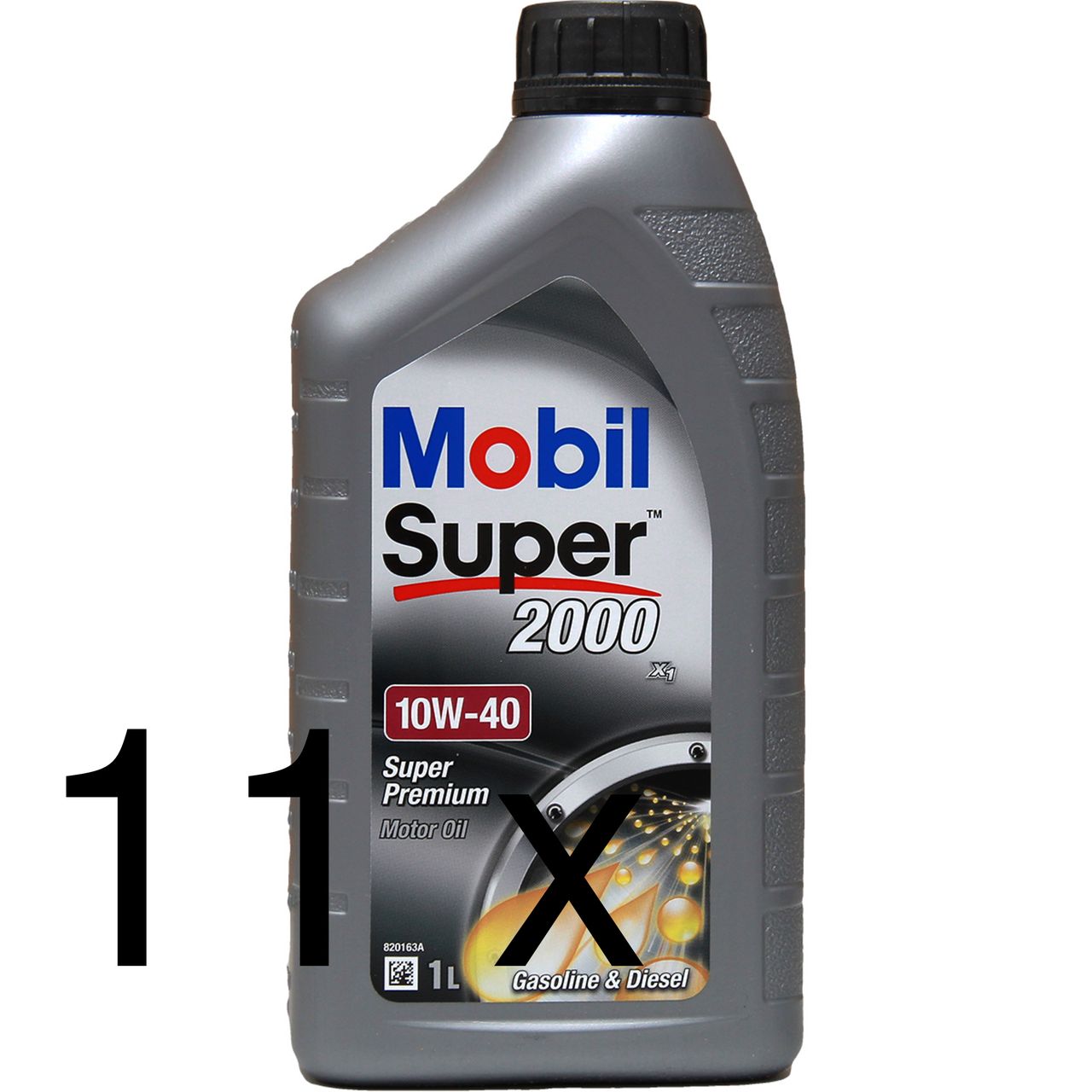 Mobil Super 2000 X1 10W-40 11x1 Liter