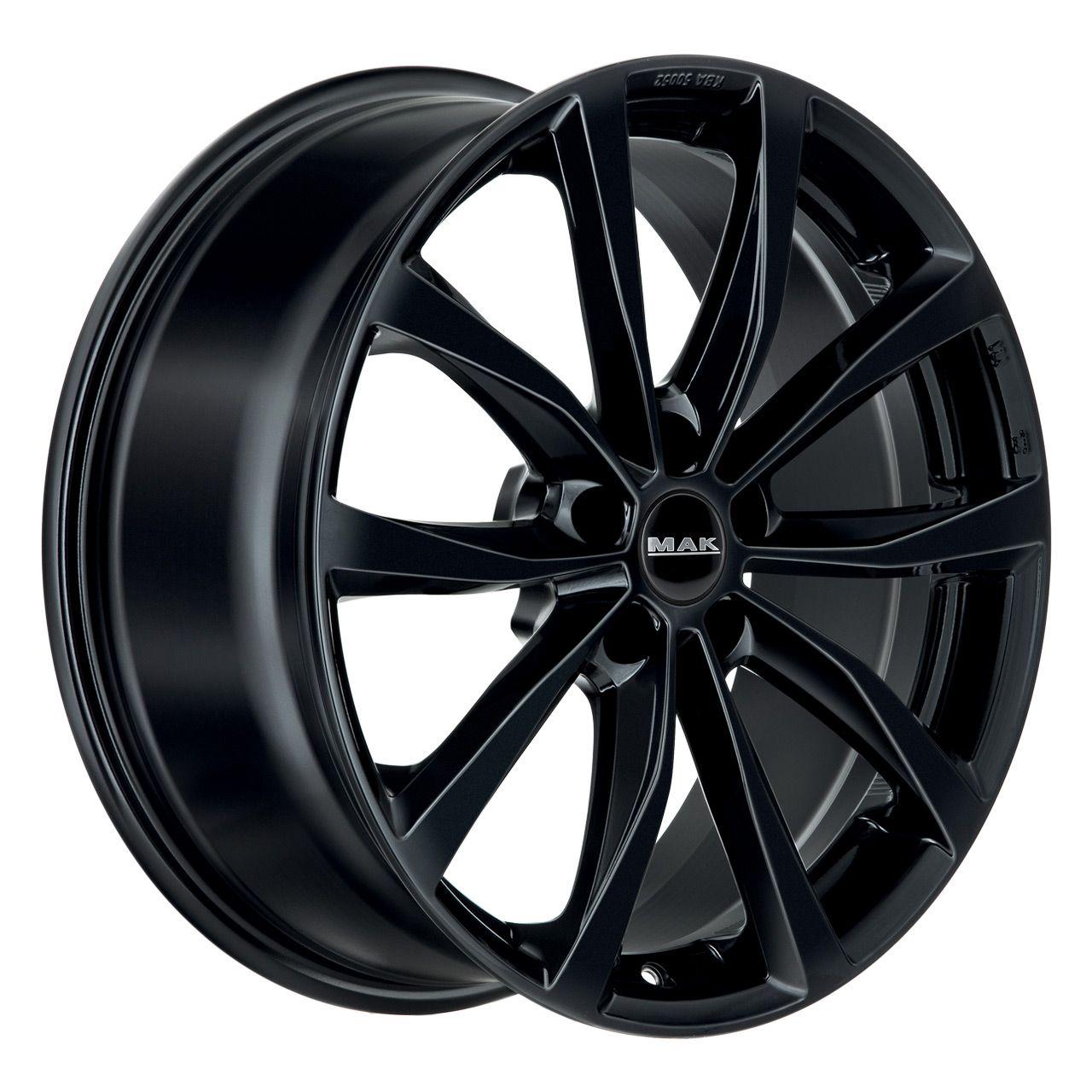 MAK WOLF gloss black 6.5Jx16 5x112 ET42