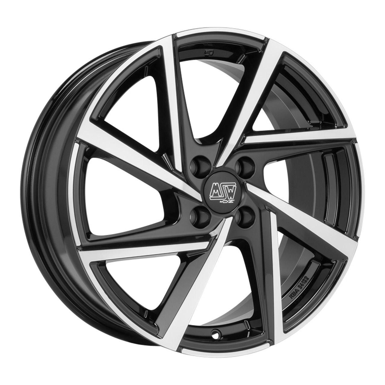 MSW (OZ) MSW 80/4 gloss black full polished 6.5Jx16 4x108 ET32