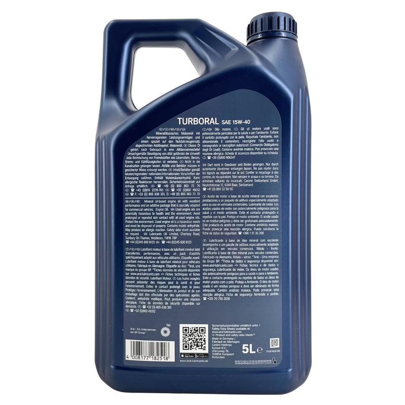 Aral Turboral 15W-40 5 Liter