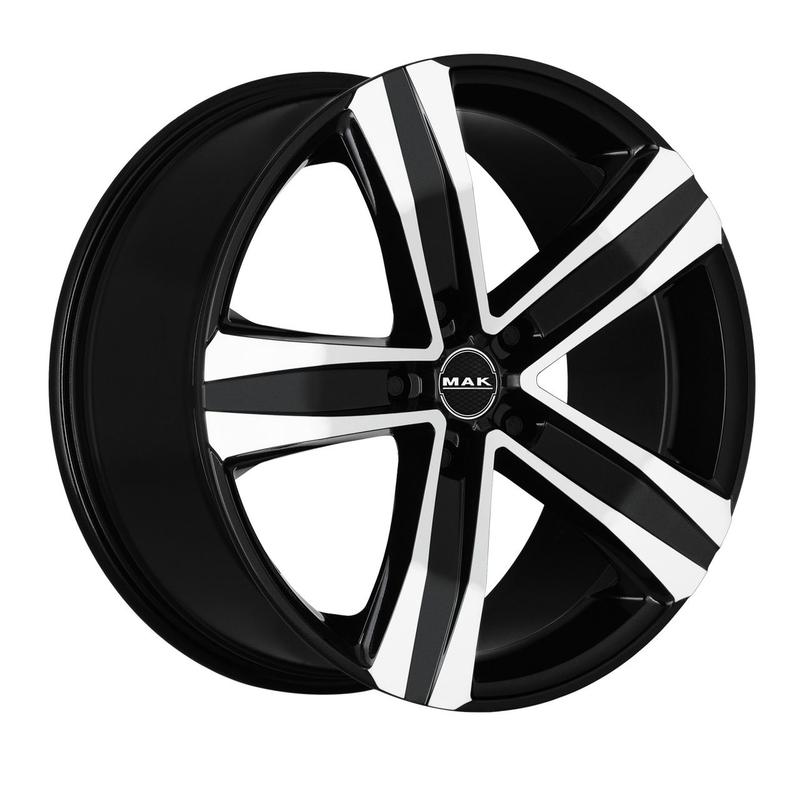 MAK STONE 5 black mirror 6.5Jx16 5x112 ET50