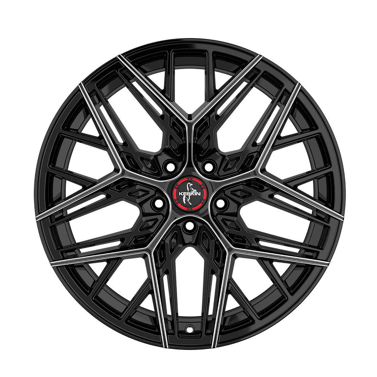 KESKIN WHEELS KT25 PEARL black secret diamond 8.5Jx20 5x112 ET42