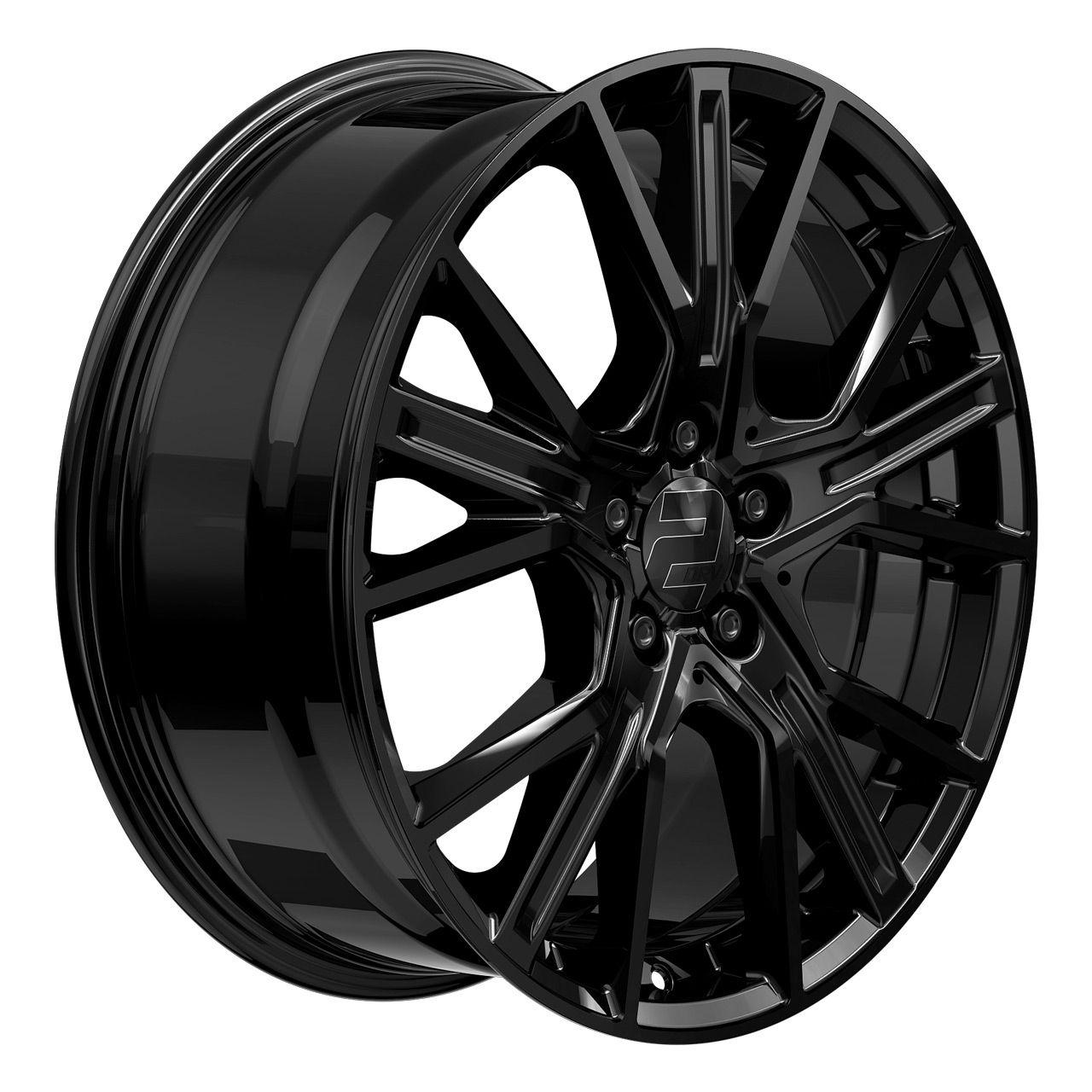 WHEELWORLD-2DRV WH34 black glossy painted 7.5Jx17 5x112 ET35