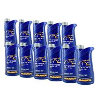 Mannol Hypoid Gear Oil Getriebeöl 80W-90 GL-4/GL-5 LS 11x1 Liter