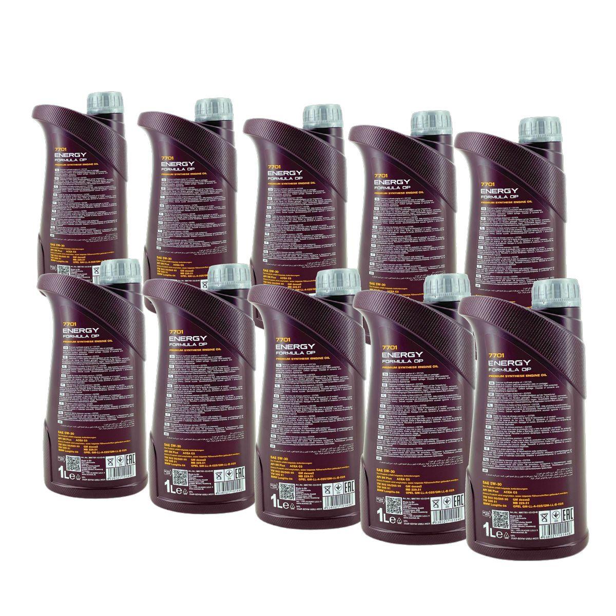 Mannol Energy Formula OP 5W-30 10x1 Liter
