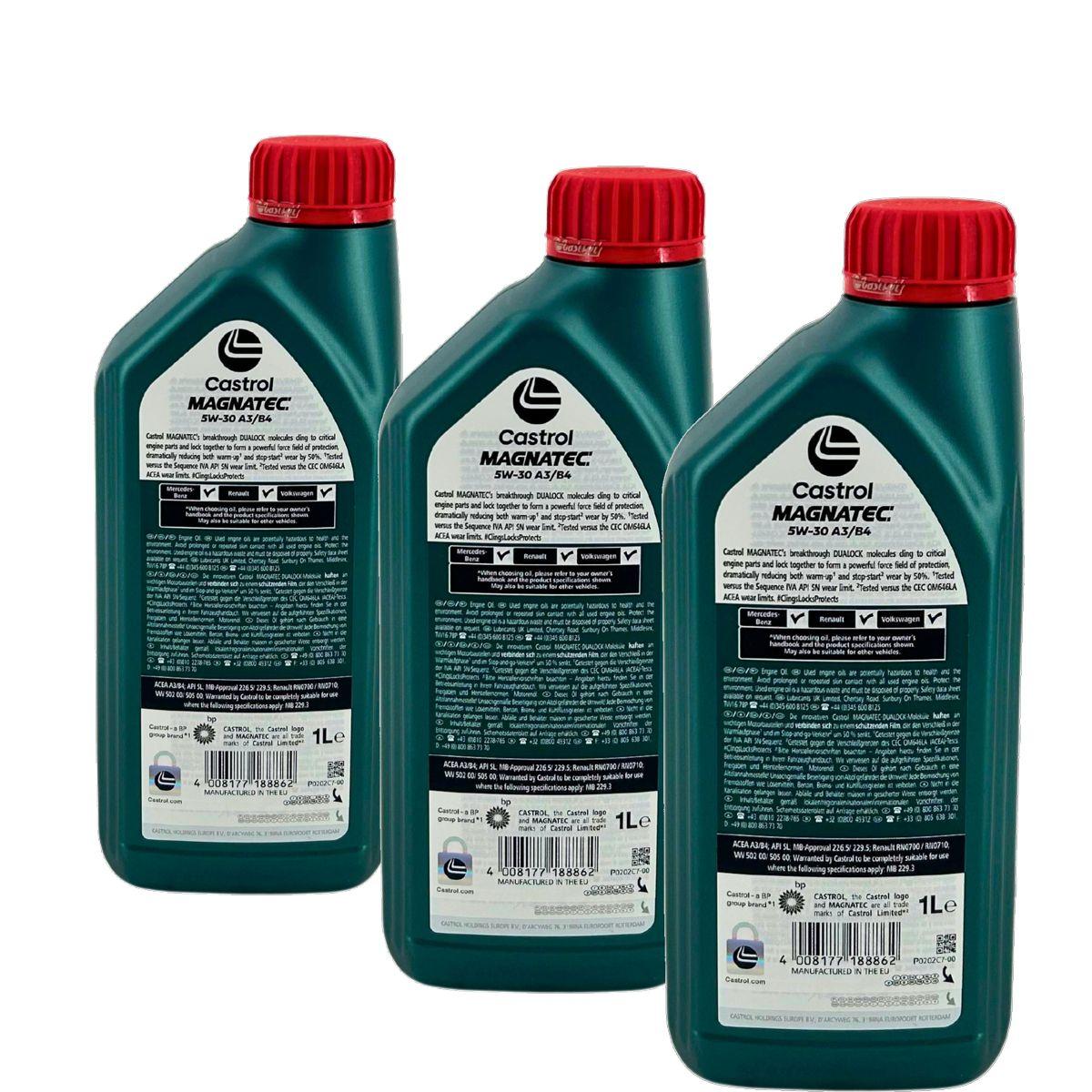 Castrol Magnatec 5W-30 A3/B4 3x1 Liter