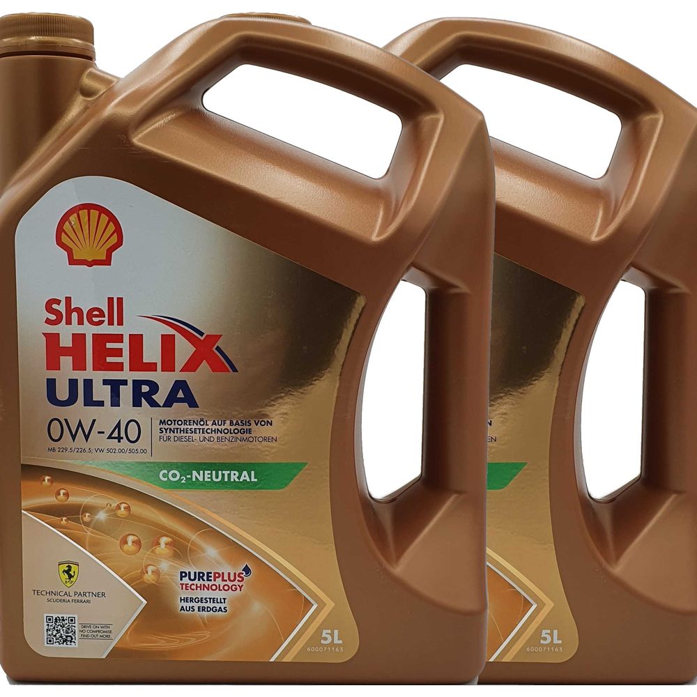 Shell Helix Ultra 0W-40 2x5 Liter