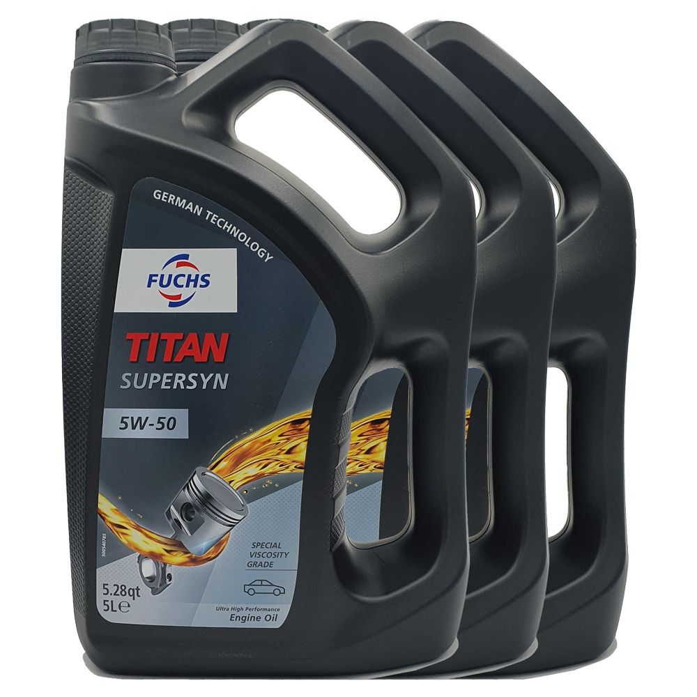 Fuchs Titan Supersyn 5W-50 3x5 Liter