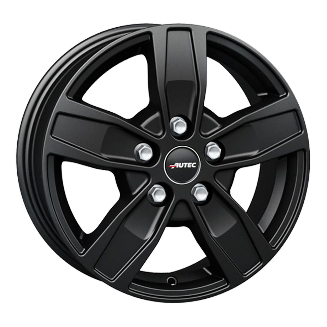 AUTEC TYP Q - QUANTRO 5L schwarz matt 6.5Jx16 5x130 ET66