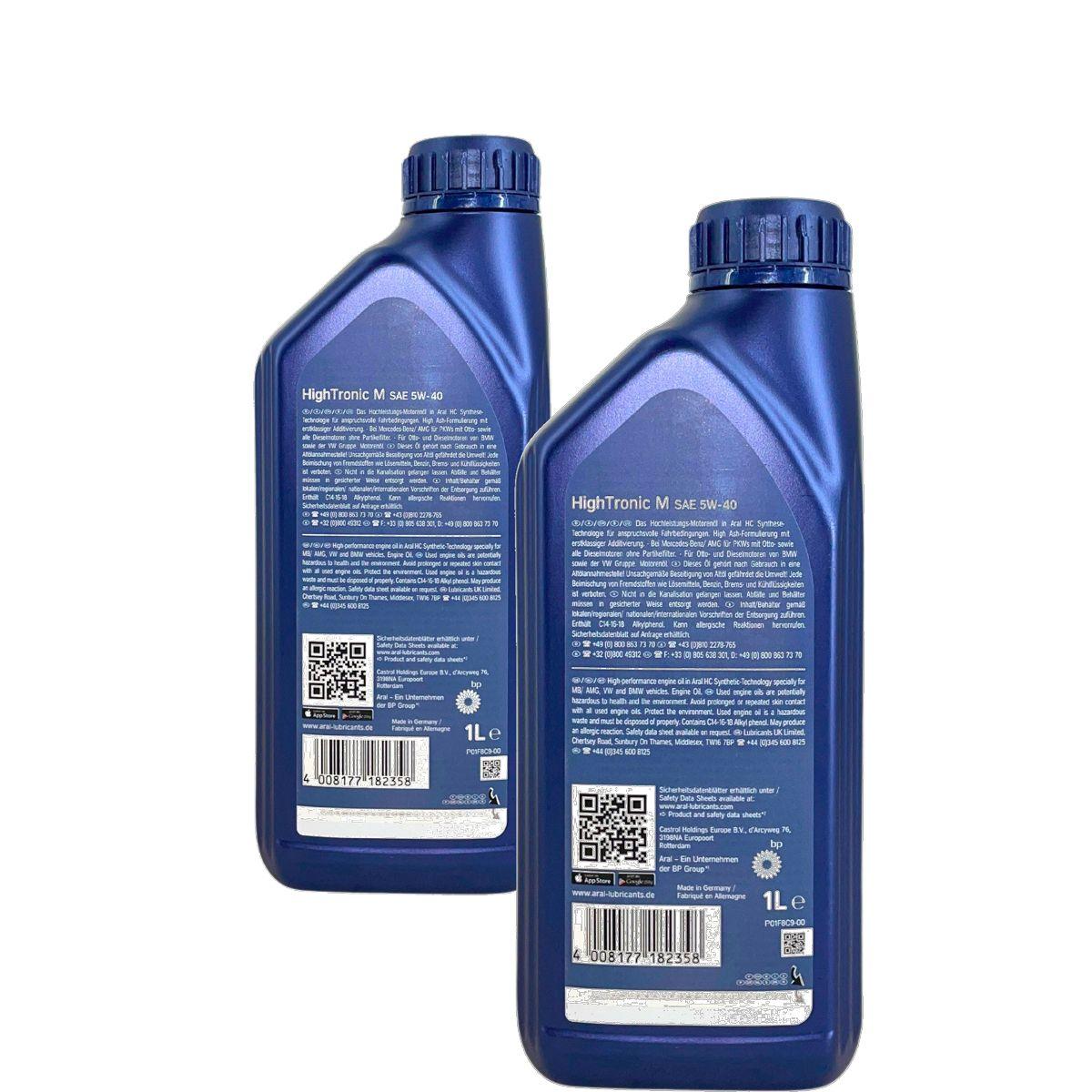 Aral HighTronic M 5W-40 2x1 Liter