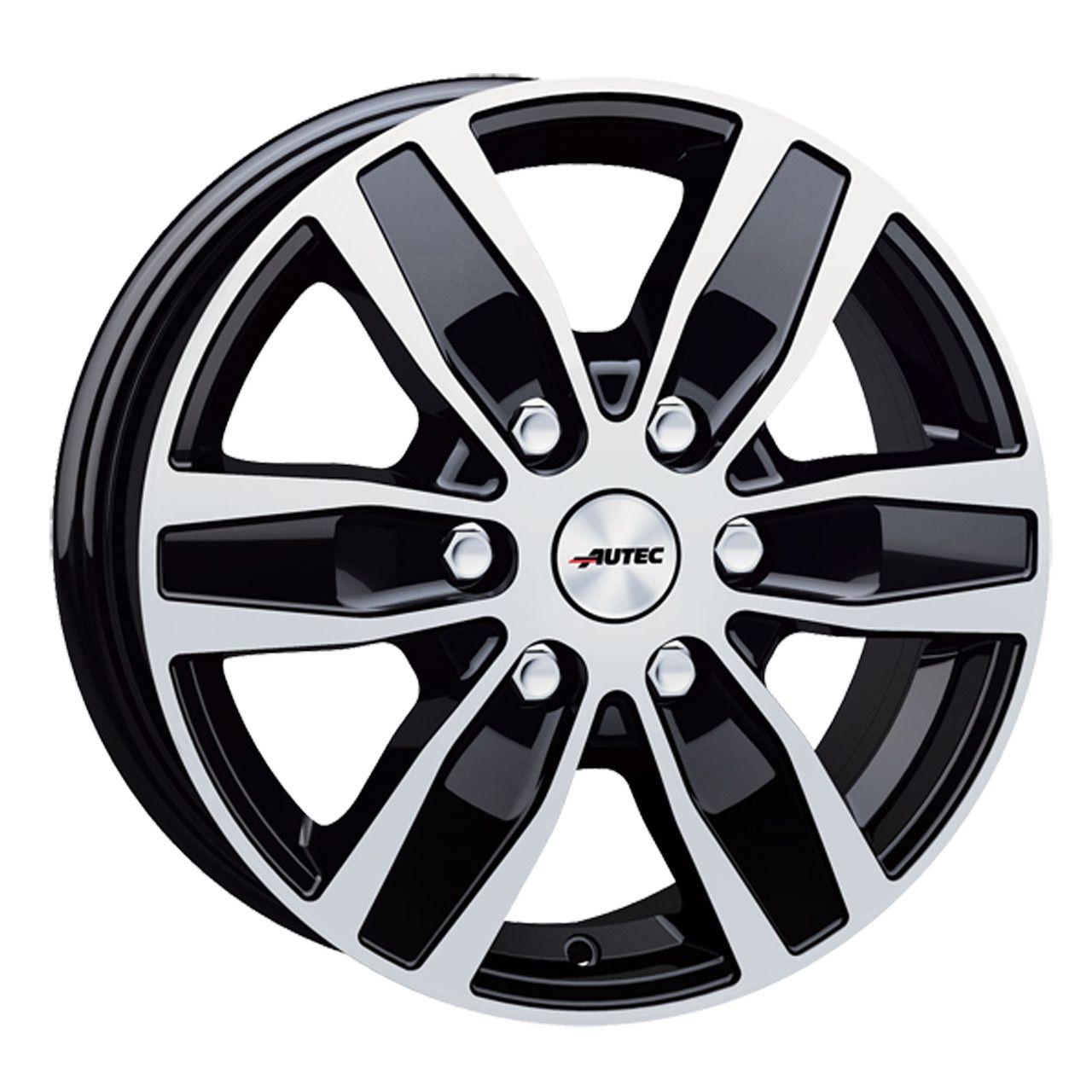 AUTEC TYP Q - QUANTRO 6L schwarz poliert 6.5Jx16 6x130 ET62