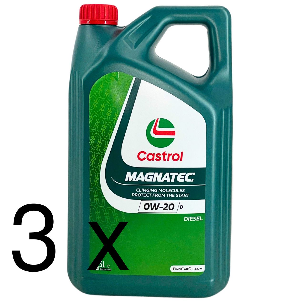 Castrol Magnatec Diesel 0W-20 3x5 Liter