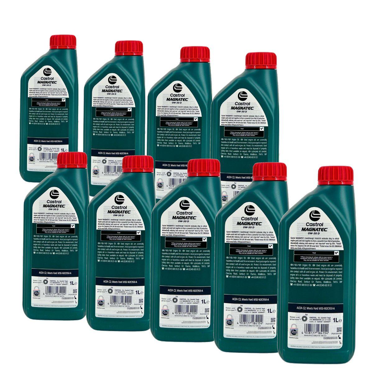 Castrol Magnatec 0W-30 9x1 Liter