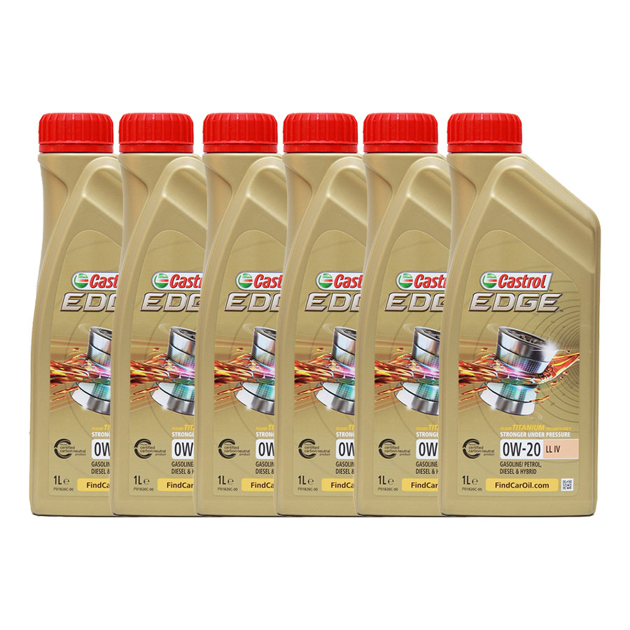 Castrol Edge Fluid Titanium 0W-20 LL IV 6x1 Liter