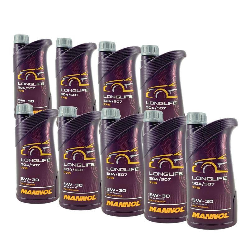Mannol Longlife 504/507 5W-30 9x1 Liter