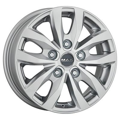 MAK LOAD 5 silber 6.5Jx15 5x118 ET55
