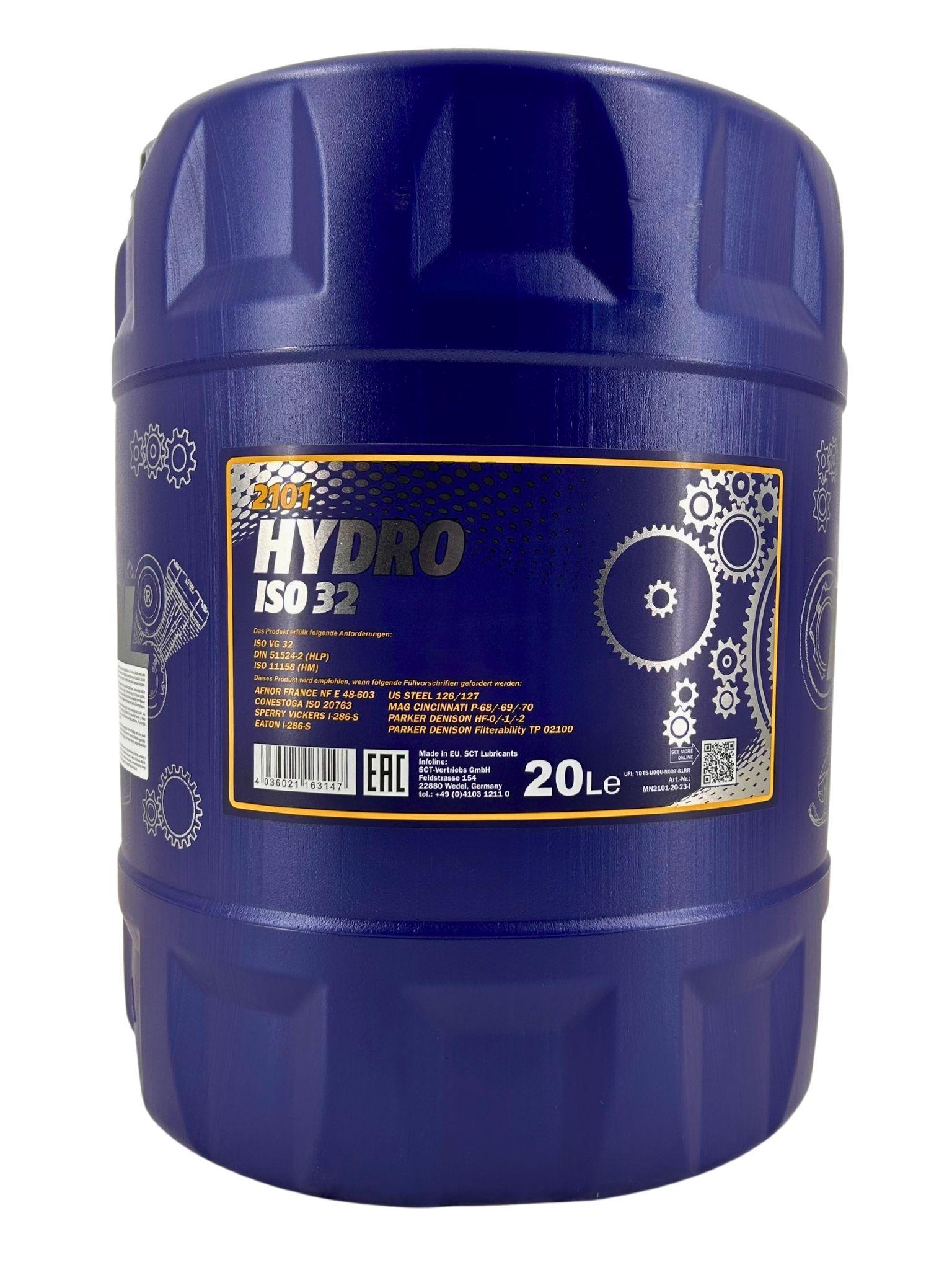 Mannol Hydro ISO 32 20 Liter