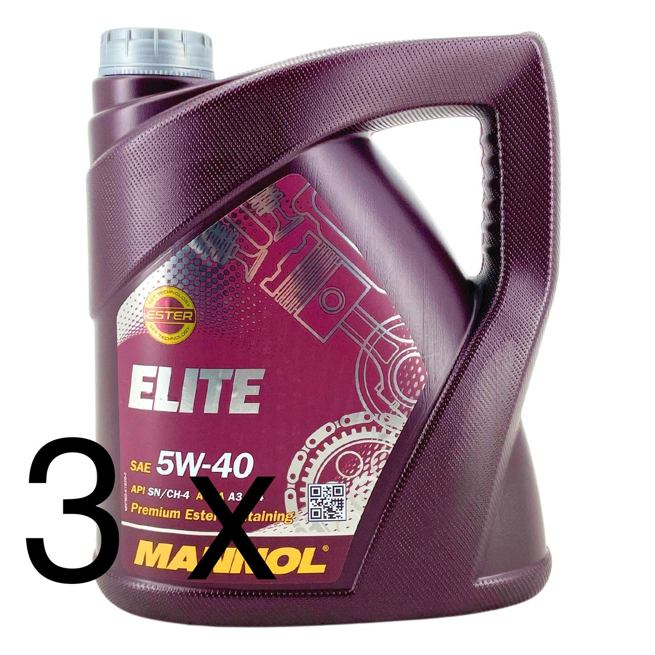 Mannol Elite 5W-40 3x4 Liter