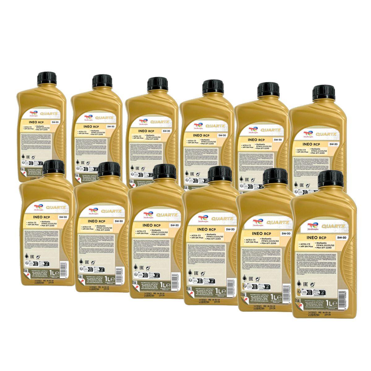 Total Quartz Ineo RCP 5W-30 12x1 Liter