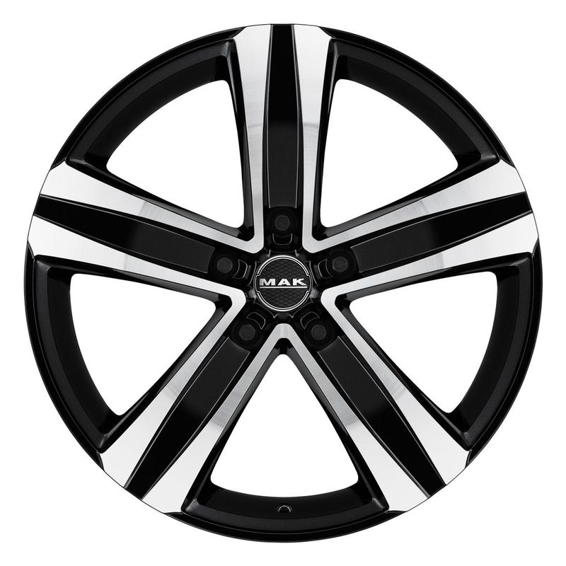 MAK STONE 5 black mirror 6.5Jx16 5x112 ET50