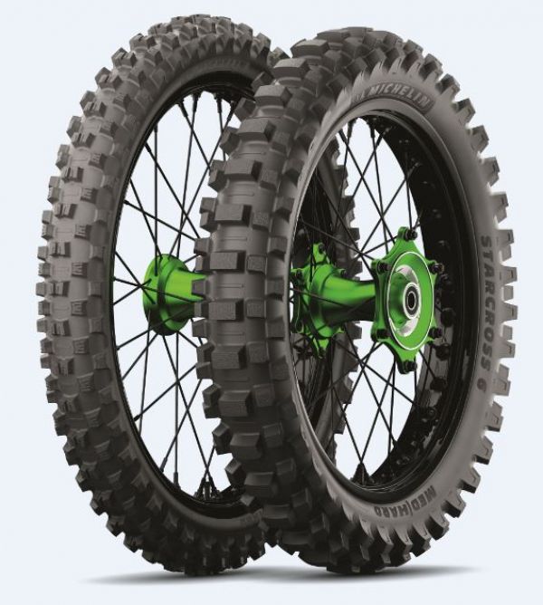 MICHELIN 110/100 - 18 M/C TT 64M STARCROSS 6 MEDIUM HARD NHS MICHELIN 110/100 - 18 M/C TT 64M STARCROSS 6 MEDIUM HARD NHS