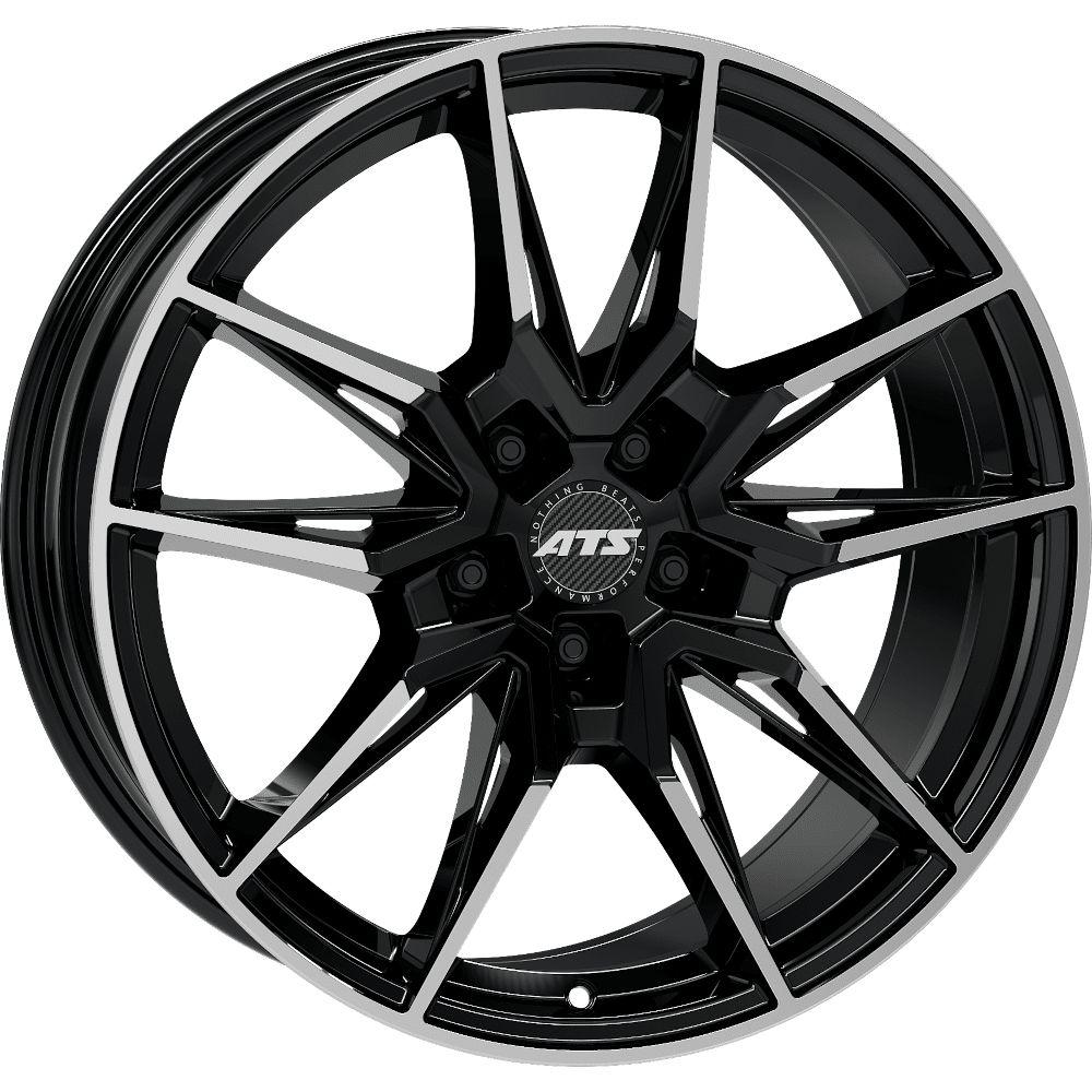 ATS FORCE diamond black front polished 9.5Jx19 5x112 ET18