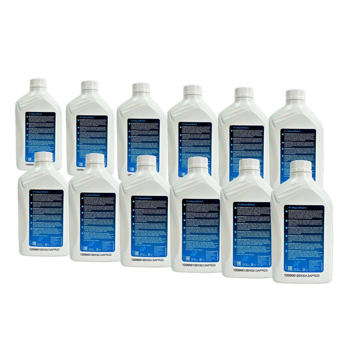 ZF Lifeguard 8 Getriebeöl 12x1 Liter