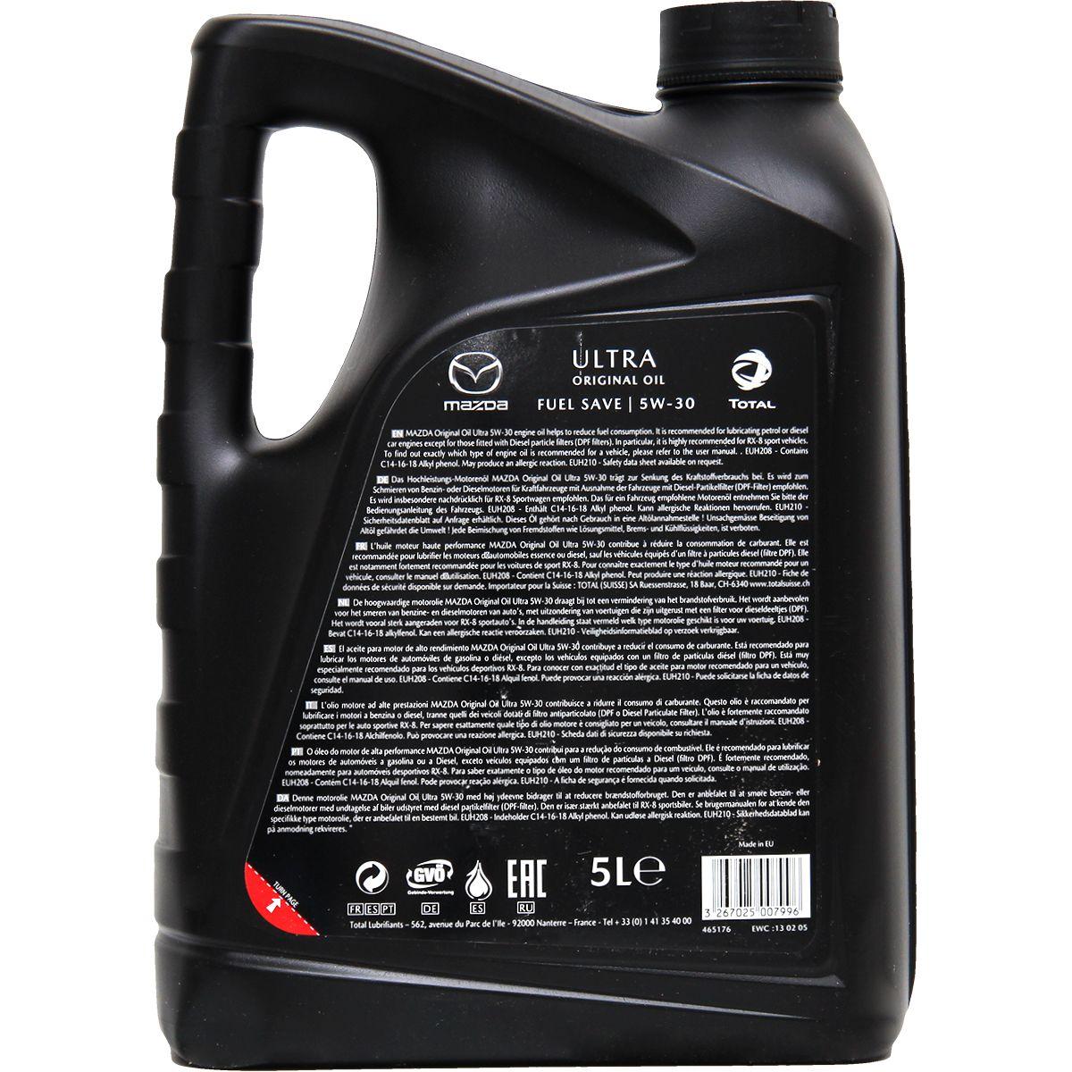 Mazda Original Oil Ultra 5W-30 5 Liter