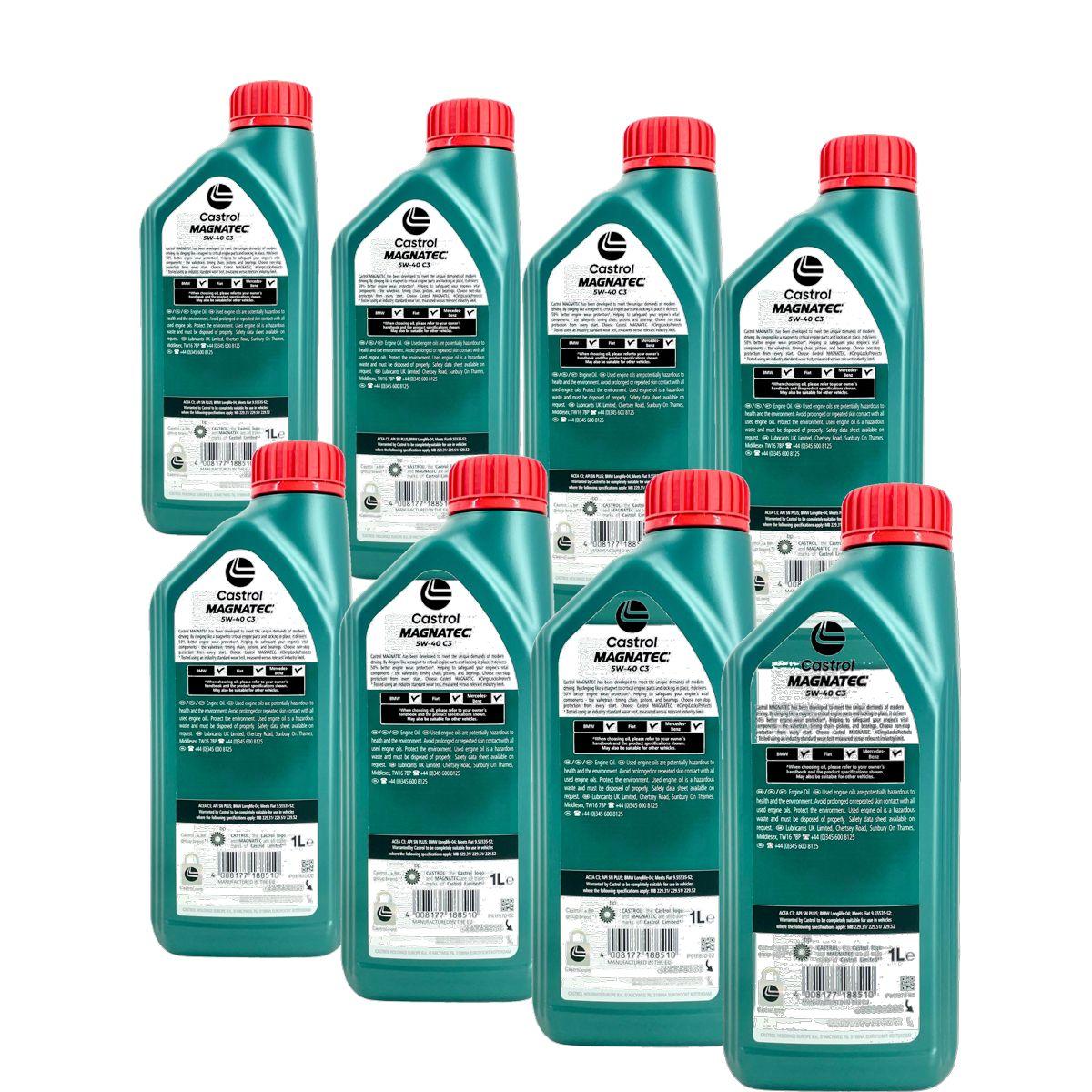 Castrol Magnatec 5W-40 C3 8x1 Liter