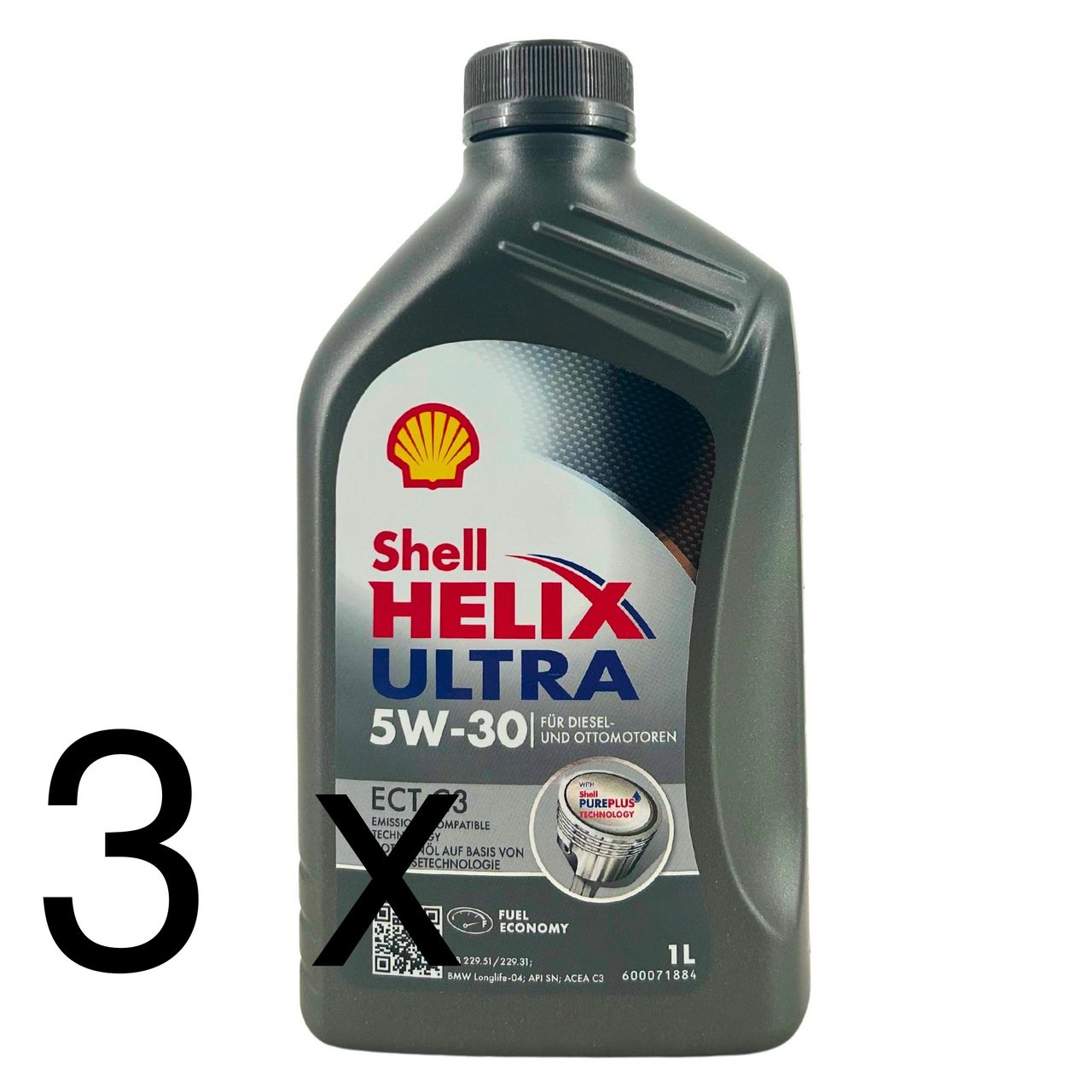 Shell Helix Ultra ECT C3 5W-30 3x1 Liter