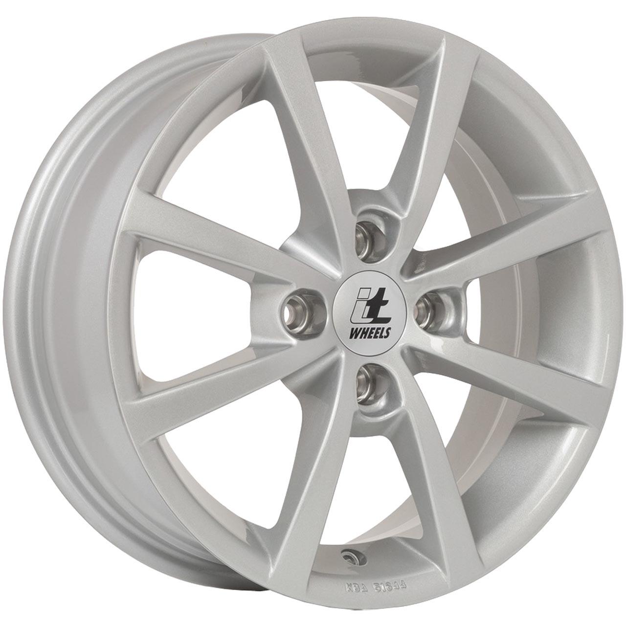 Itwheels Alisia Silver glossy 6.5x16 4x108 ET45