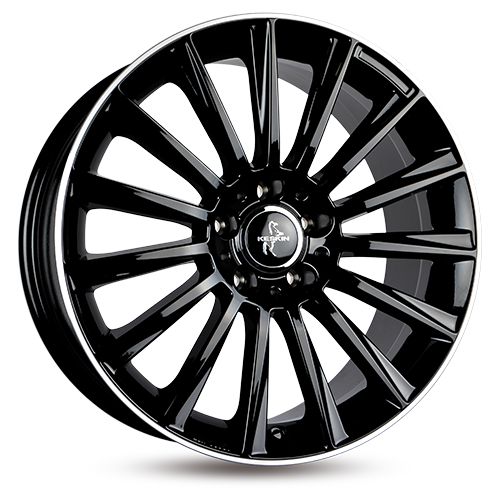 KESKIN KT18 TURBO black lip polish 8.0Jx18 5x112 ET30