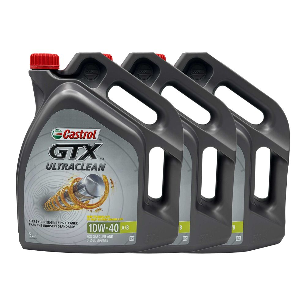Castrol GTX 10W-40 A3/B4 3x5 Liter