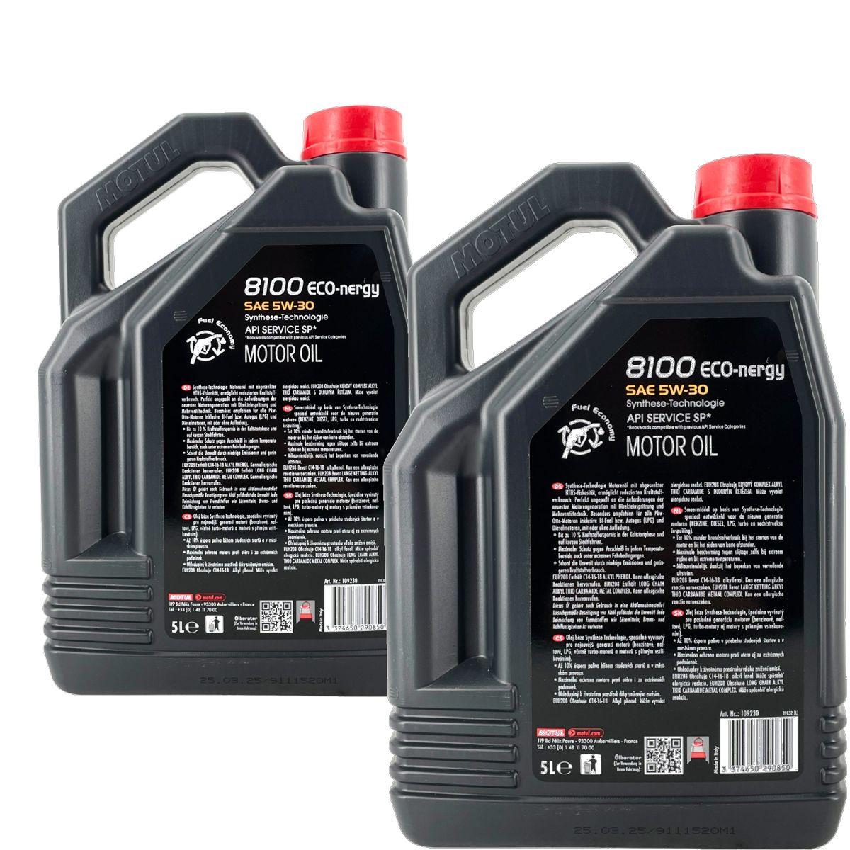 Motul 8100 Eco-nergy 5W-30 2x5 Liter