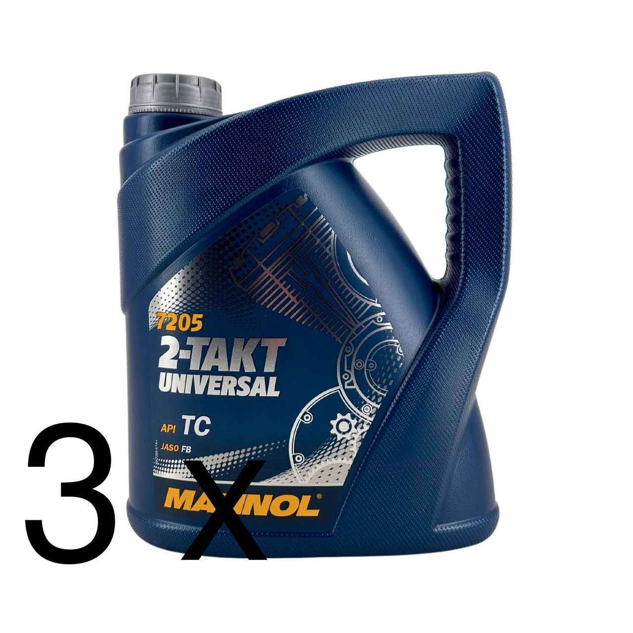Mannol 2-Takt Universal 3x4 Liter