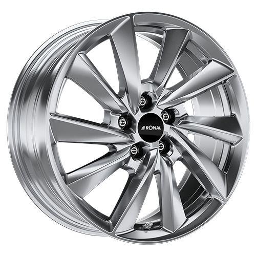 RONAL RONAL R70-BLUE platinum silver 7.5Jx18 5x108 ET50
