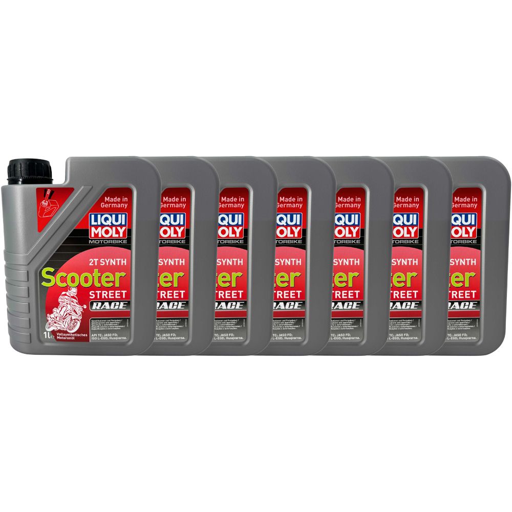 Liqui Moly Motorbike 2T Synth Scooter Race 7x1 Liter | G38077485