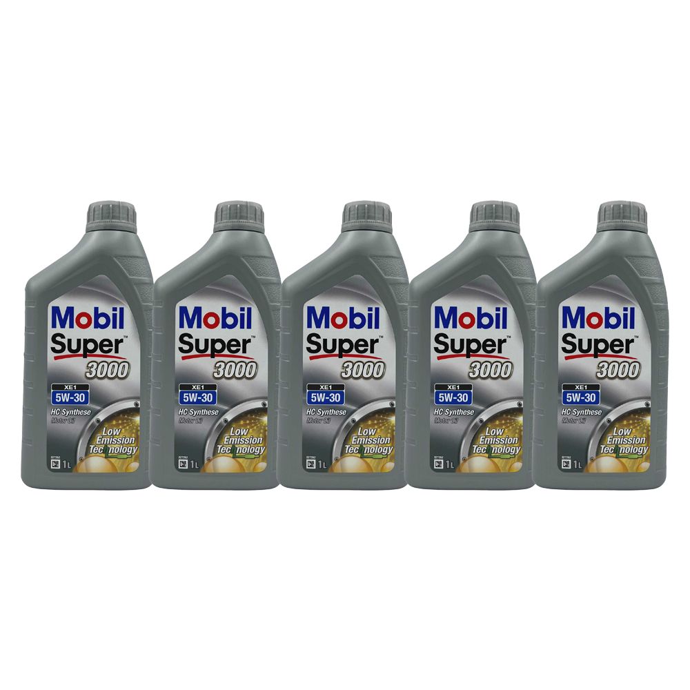 Mobil Super 3000 XE1 5W-30 5x1 Liter
