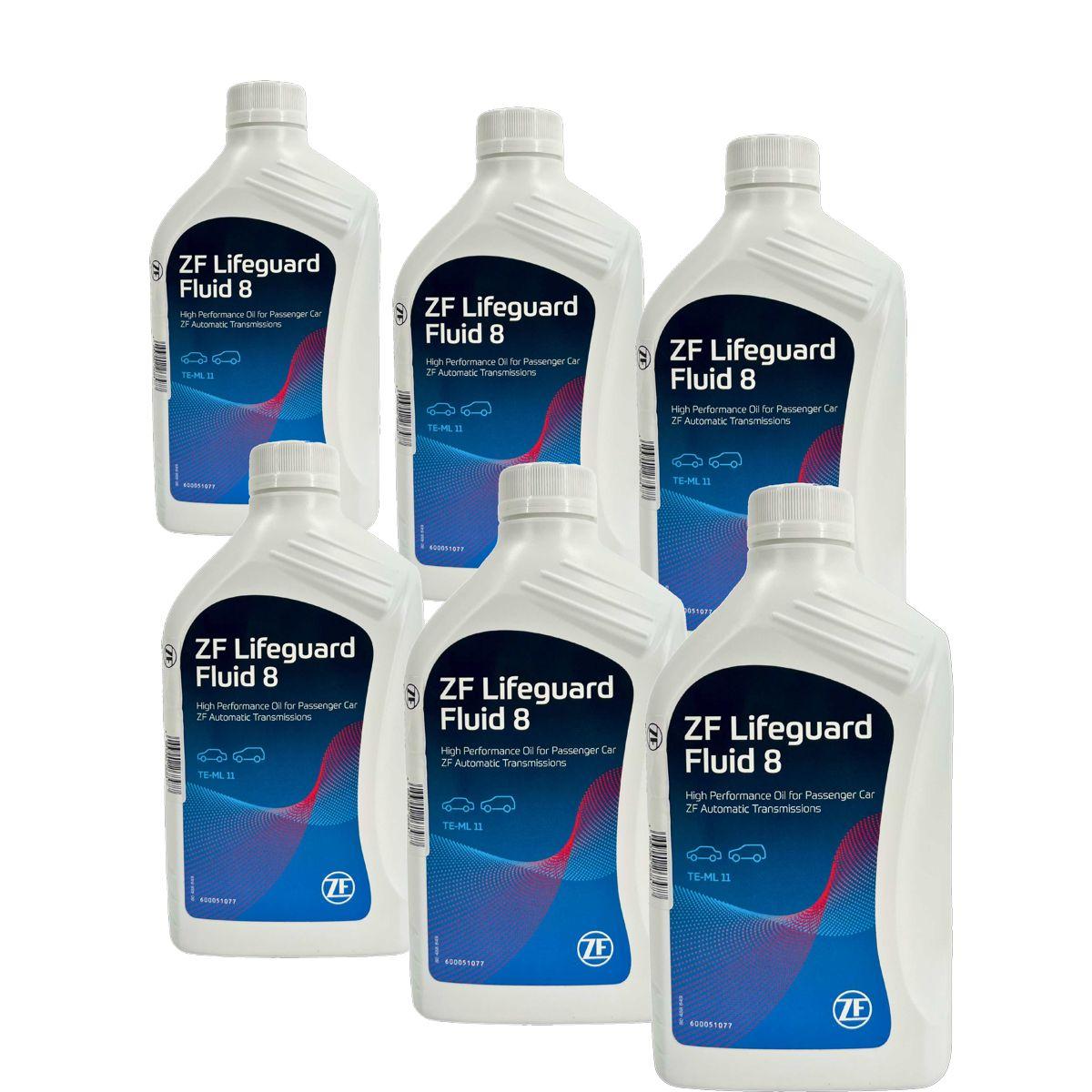 ZF Lifeguard 8 Getriebeöl 6x1 Liter