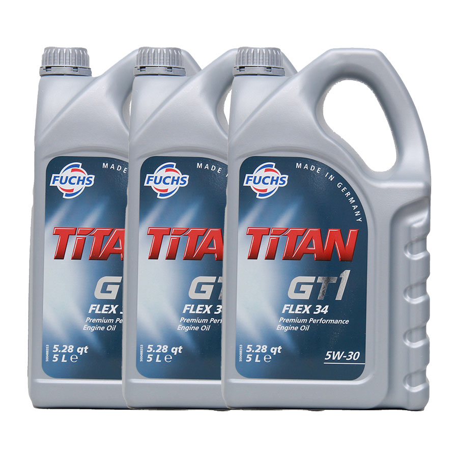 Fuchs Titan GT1 Flex 34  5W-30 3x5 Liter