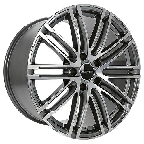 GMP TARGA anthrazit diamantgeschliffen 11.0Jx20 5x130 ET70