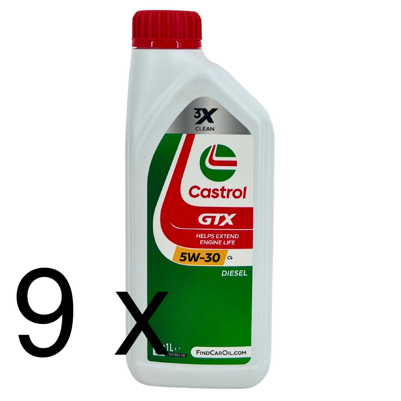 Castrol GTX 5W-30 C4 9x1 Liter