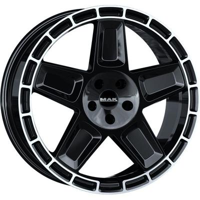 MAK TREK gloss black mirror ring 9.0Jx20 5x130 ET25