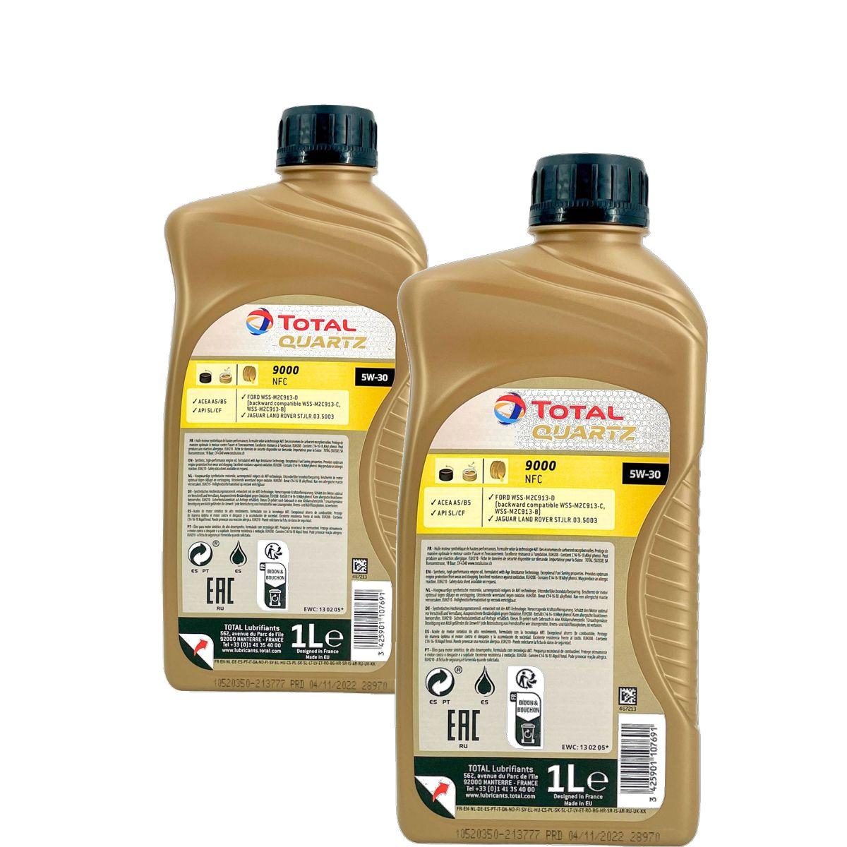 Total Quartz 9000 NFC 5W-30 2x1 Liter