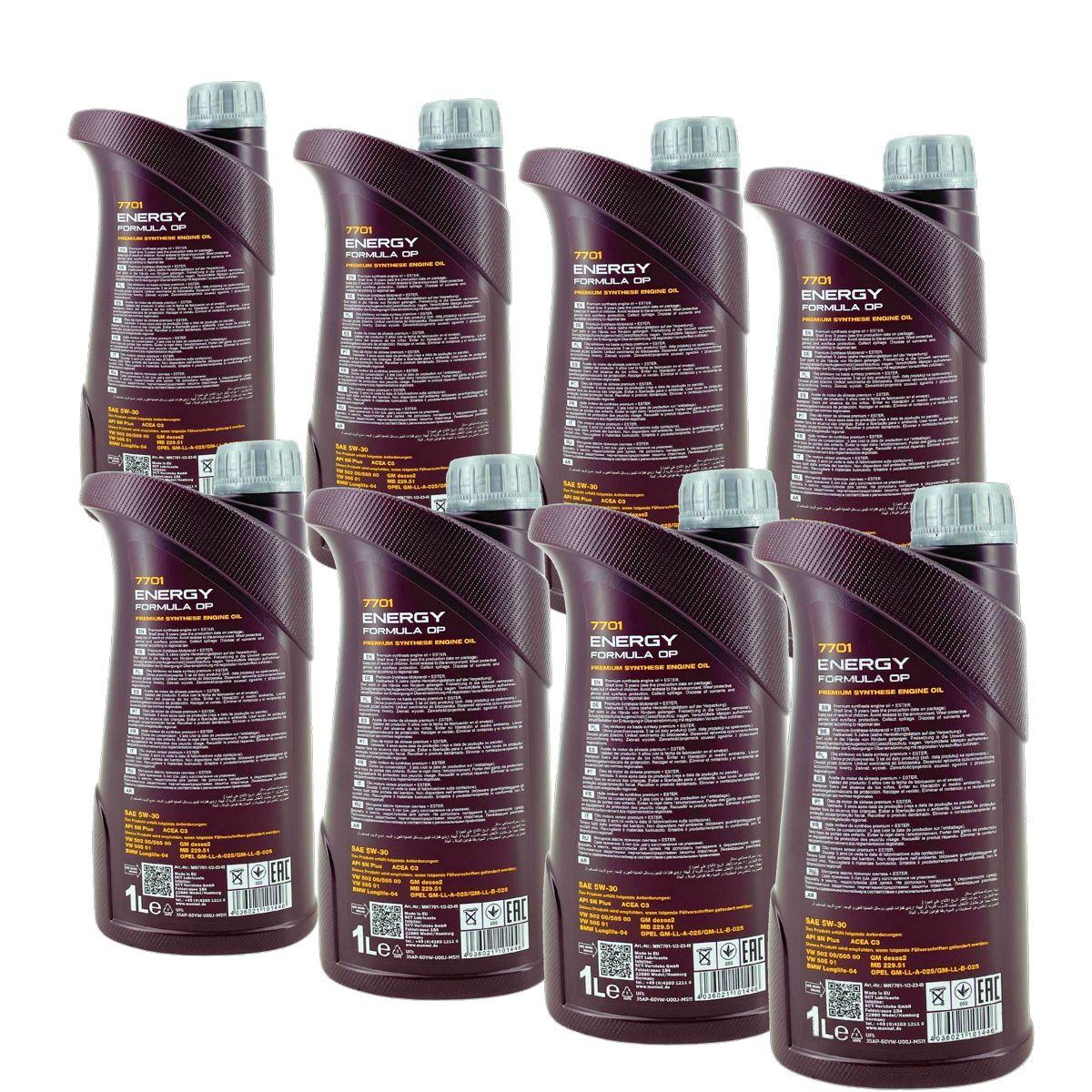 Mannol Energy Formula OP 5W-30 8x1 Liter
