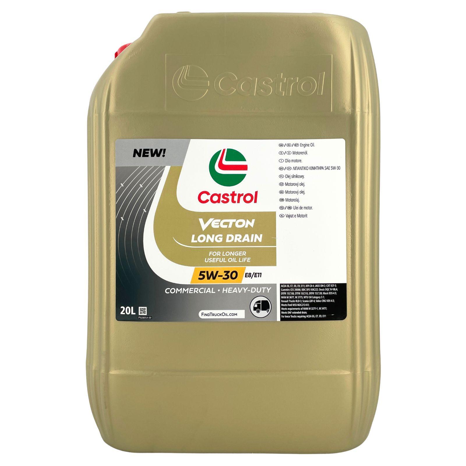 Castrol Vecton Long Drain 5W-30 E8/E11 20 Liter