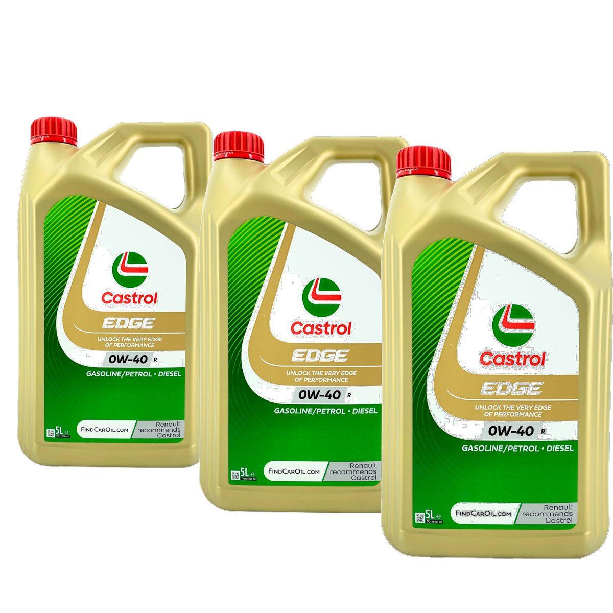 Castrol Edge 0W-40 R 3x5 Liter