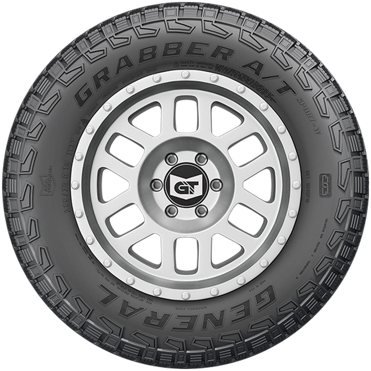 GENERAL TIRE GRABBER A/T SPORT-W 255/65R18 115H XL FR BSW