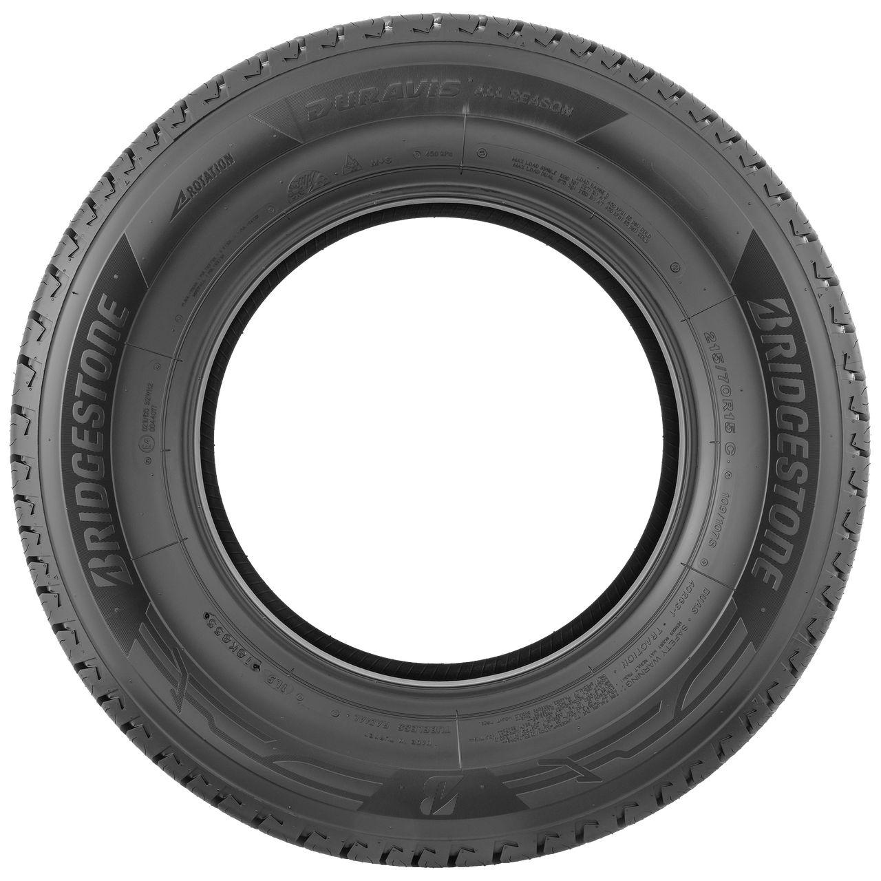 BRIDGESTONE DURAVIS ALL SEASON 215/65R15C 104/102T