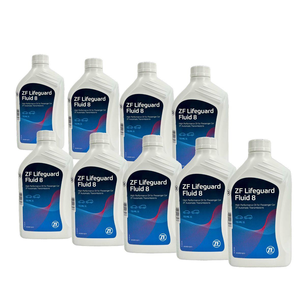ZF Lifeguard 8 Getriebeöl 9x1 Liter